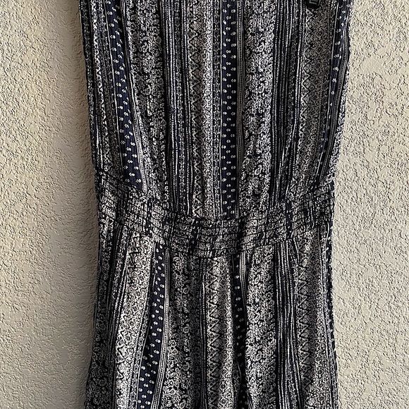 Strapless Navy and White Romper from Forever 21 - Picture 1 of 3